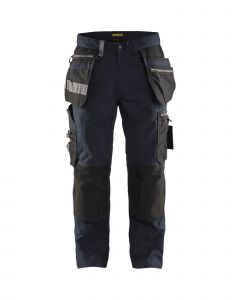 Werkbroek met stretch en gereedschapszakken