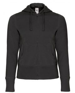 B & C Hooded Full Zip dames sweater