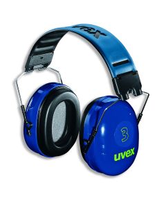 uvex 3 2500-002 gehoorkap met hoofdband