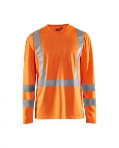 UV-T-shirt lange mouw High Vis