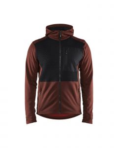 Hoodie met hele rits
