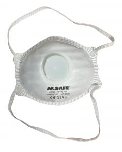 M-Safe 6230 stofmasker FFP2 NR met uitademventiel