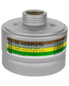 MSA 92 combinatiefilter A2B2E2K2-P2 R D