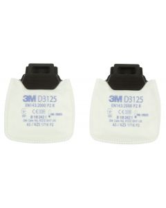 3M Secure Click D3125 stoffilter P2 R