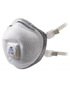 3M 9928 stofmasker FFP2 R D met uitademventiel