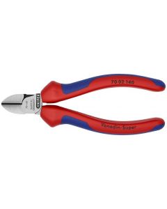 Knipex zijsnijtang gepolijst/comfort 140 mm