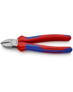 Knipex zijsnijtang gepolijst/comfort 180 mm