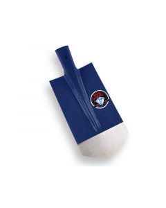 ATLAS geharde diepschop 16CM 3/4 opgebogen - blauw gelakt