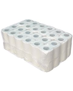 2-laags toiletpapier, 200 vel, 12x4 rollen, cellulose