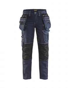Dames werkbroek denim stretch X1900