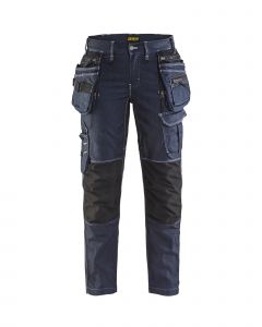 Dames werkbroek denim stretch X1900