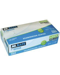 M-Safe 4160 disposable latex handschoen