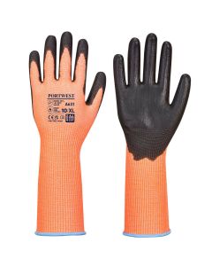 Hi-Vis-Tex-handschoen met lange manchet