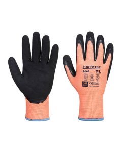 Vis-Tex winter HR snijbestendige Nitril handschoenen