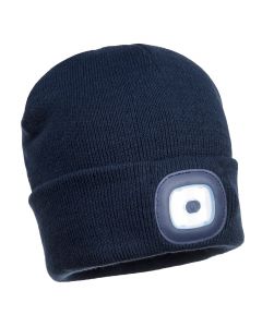 Junior Beanie met LED lamp 