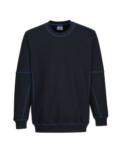 Essentieel tweekleurig sweatshirt