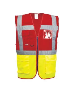 Paris Hi-Vis Contrast Executive Vest 