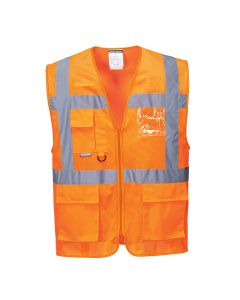Portwest Athens Hi-Vis Mesh Executive Vest - C376
