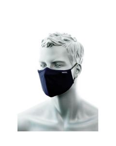 3 Laags Antimicrobieel stoffen Gezichtsmasker met neusbrug (pk 25)