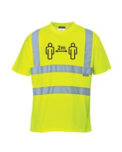 Social distance High Vis T-shirt