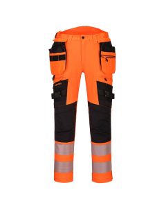 DX4-Hi-Vis broek met afneembare holsterzakken