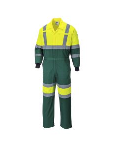 Hi-Vis X Back Contrast Coverall