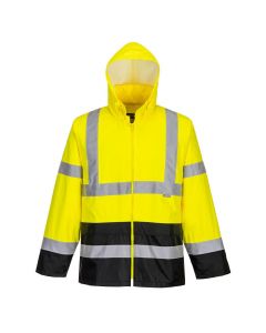 Hi-Vis Klassiek Tweekleuren Regenjack 