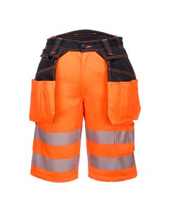 PW3 Hoge zichtbaarheid Korte Broek met holsterzakken 