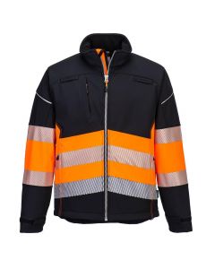 PW3 Hi-Vis Softshell jack (3L) Klasse 1