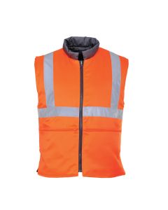 Hi-Vis Omkeerbare Bodywarmer