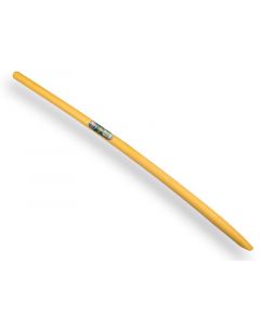 Batsesteel ATLAS Fiberglas 135 cm. gebogen, kleur geel