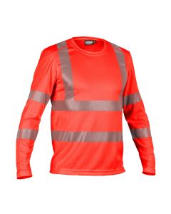 DASSY HIVIS  Hoge zichtbaarheids-UV-T-shirt met lange mouwen