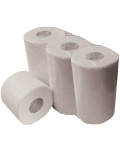2-laags toiletpapier, 400 vel, 7x6 rollen, cellulose