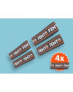 Elastieken voor Fento kniebeschermer 400 en 400 Pro / MAX (4 stuks).