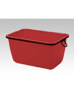 Mortelkuip, 1050x700x490 mm, 200 ltr, rood