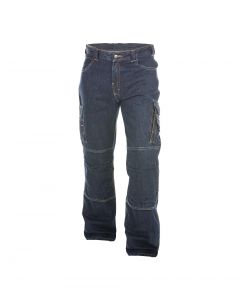 DASSY DENIM  Stretch werkjeans met kniezakken