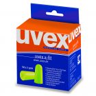 uvex x-fit oordop, 50 paar in minidispenser