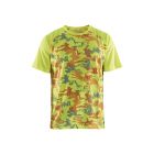 T-shirt functioneel camo