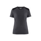 Dames T-shirt bi-colour