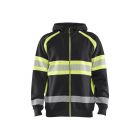 Hooded sweatshirt High vis