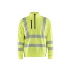 High Vis Sweatshirt halve rits