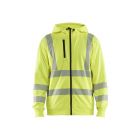 High Vis Hoodie met rits