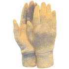 Interlock handschoen, damesmaat met manchet (260 grams)