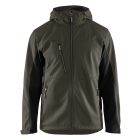 Softshell jack met capuchon