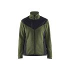 Dames gebreid vest met softshell