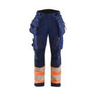 Dames Softshell Werkbroek High Vis