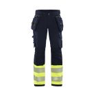 Dames High Vis werkbroek 4-weg stretch