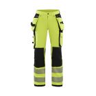 Dames werkbroek High Vis 4-weg stretch