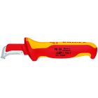 Knipex kabelmes met glijschoen 180 mm VDE