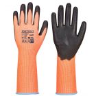 Hi-Vis-Tex-handschoen met lange manchet